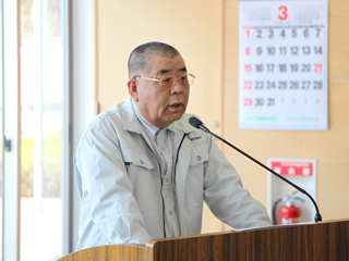 大山佳功組合長 挨拶